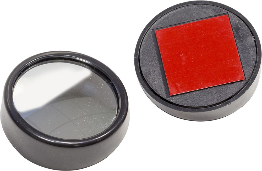 Coppia di Specchietti Grandangolo adesivi per auto diametro 5 cm