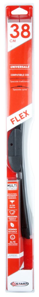 Spazzola tergicristallo Curva 38 cm- 15" Universale per auto