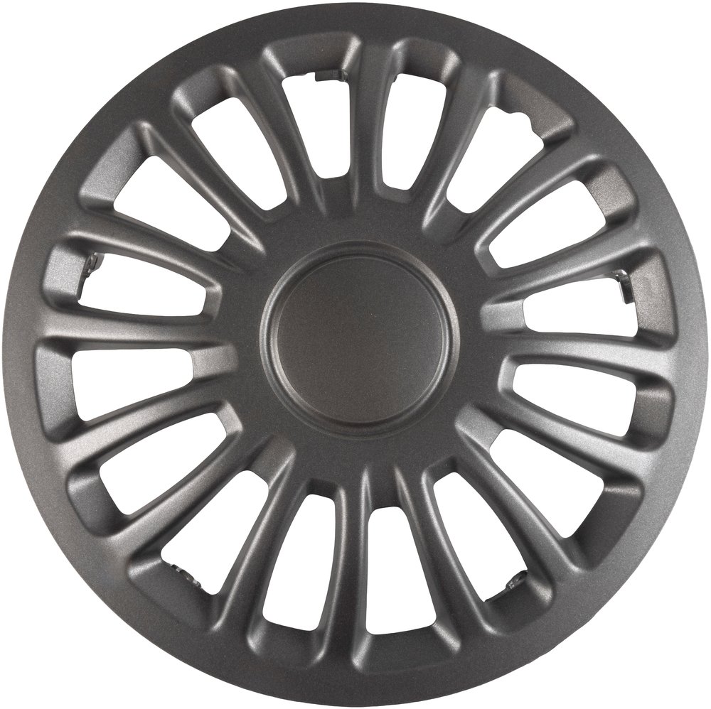 Borchie Set copricerchi auto antracite monza 13'' 4 pezzi in ABS