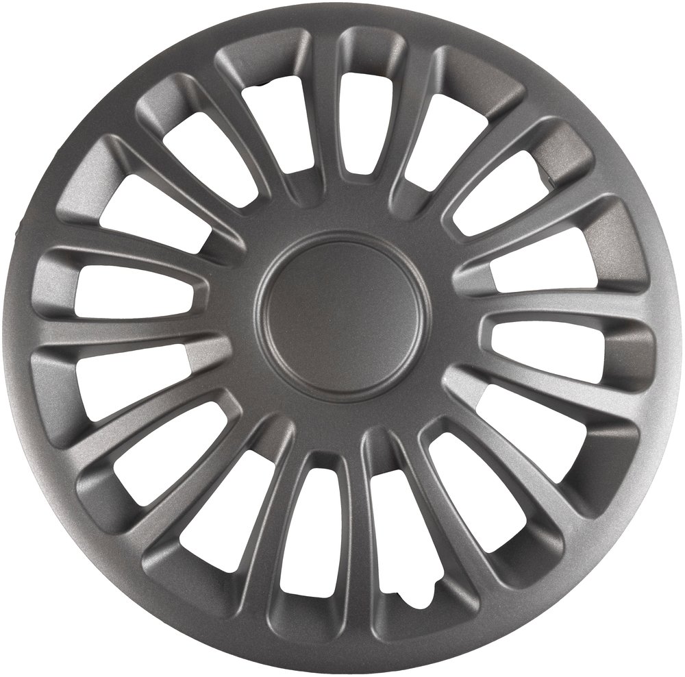 Borchie Set copricerchi auto antracite monza 14'' 4 pezzi in ABS