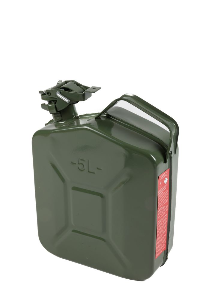 Tanica in ferro antiscoppio carburante 5L - Image 6
