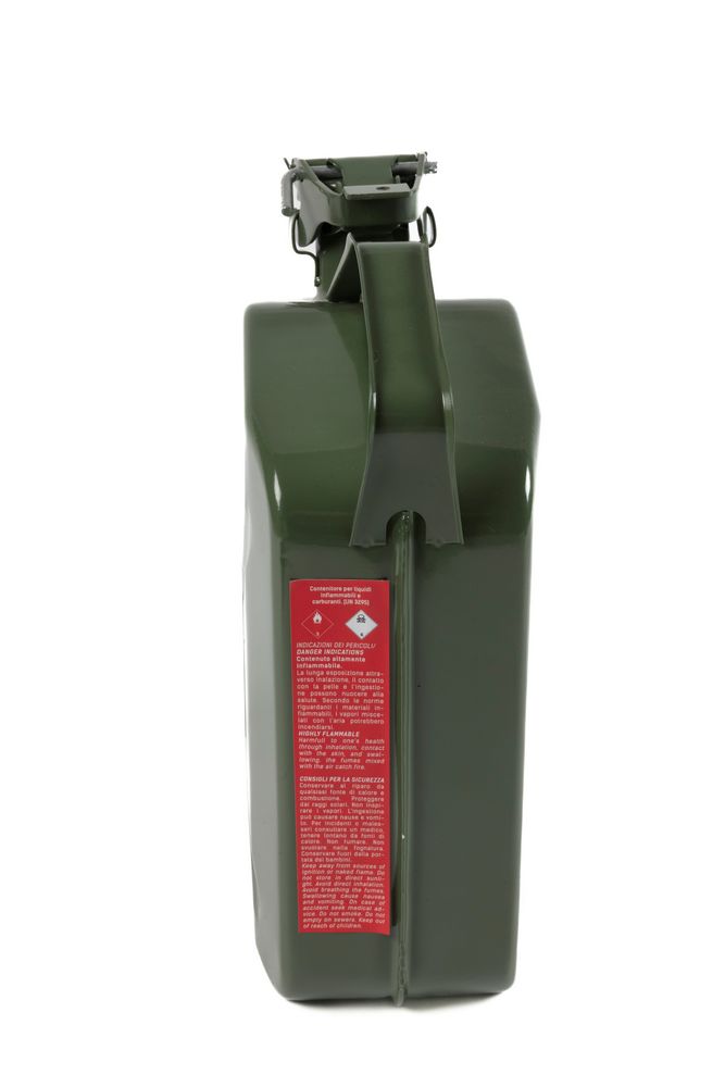 Tanica in ferro antiscoppio carburante 5L - Image 5
