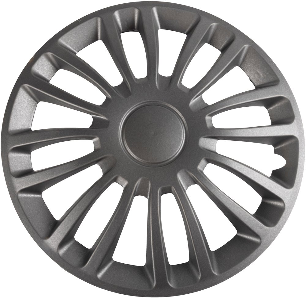 Borchie Set copricerchi auto antracite monza 16'' 4 pezzi in ABS