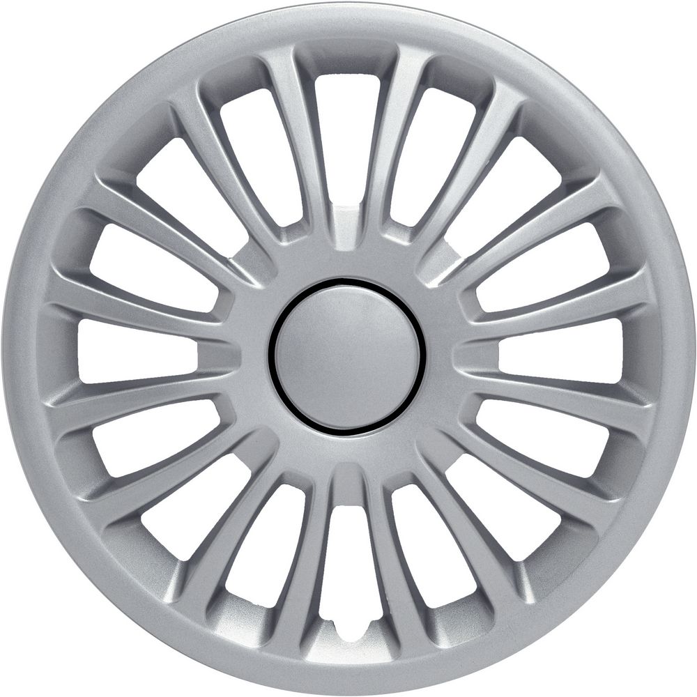 Borchie Set copricerchi auto grigi monza 15'' 4 pezzi in ABS