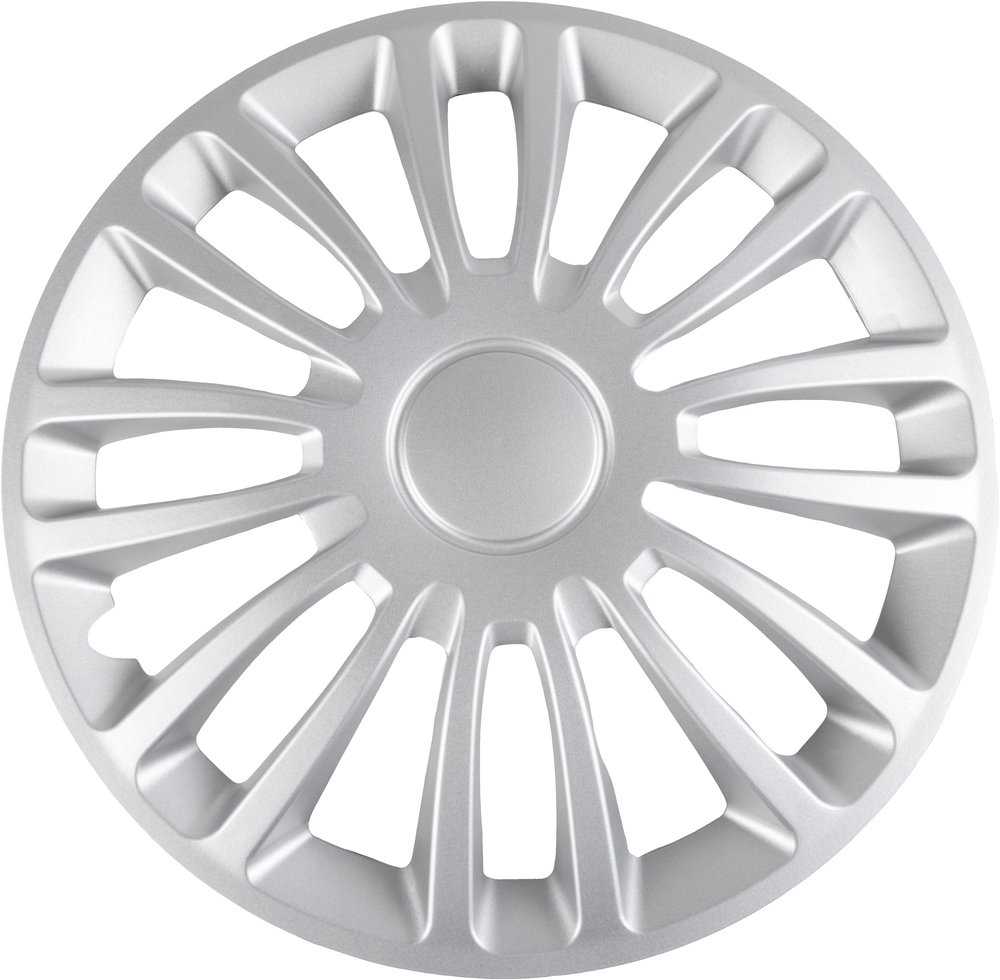 Borchie Set copricerchi auto grigi monza 16'' 4 pezzi in ABS