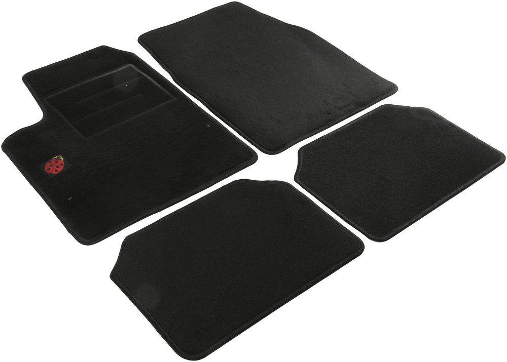 Set Completo Tappeti Auto Funny Coccinella 500 GR/MQ Universale