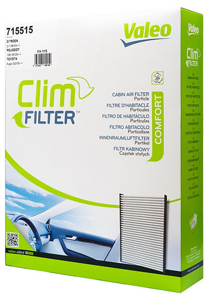 Clim Filter Comfort filtro abitacolo particellare per auto