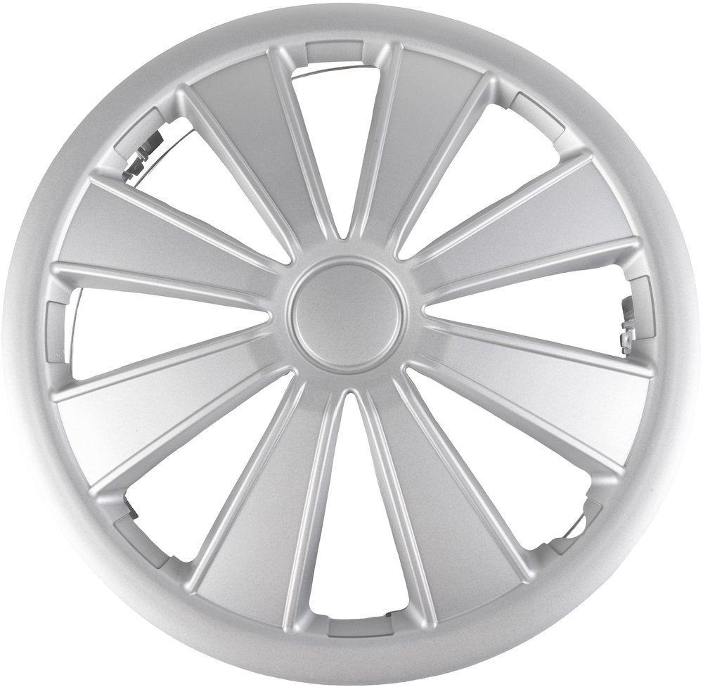 Borchie Copricerchio auto grigio singolo imola 15'' in ABS