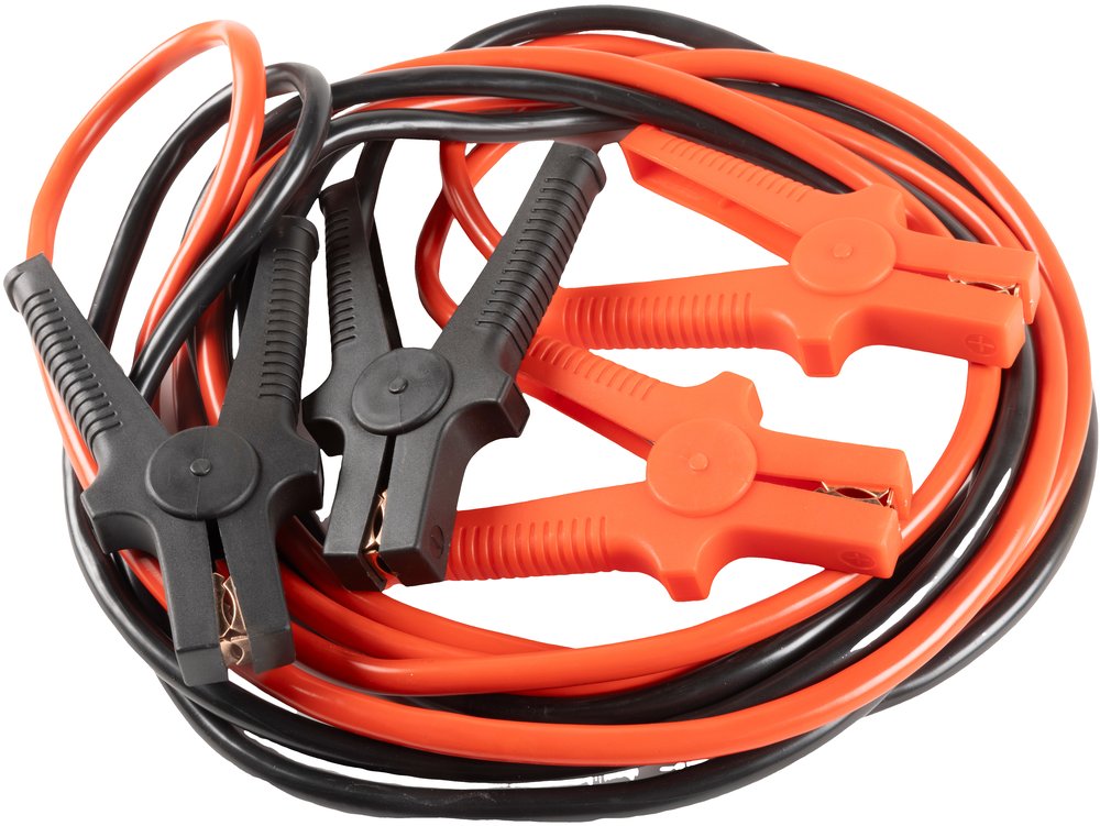 Cavi Batteria 500AH 4,25MT con Pinze Isolate – Avviamento Sicuro e Veloce
