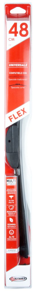 Spazzola tergicristallo Curva 48 cm-19" Universale per auto