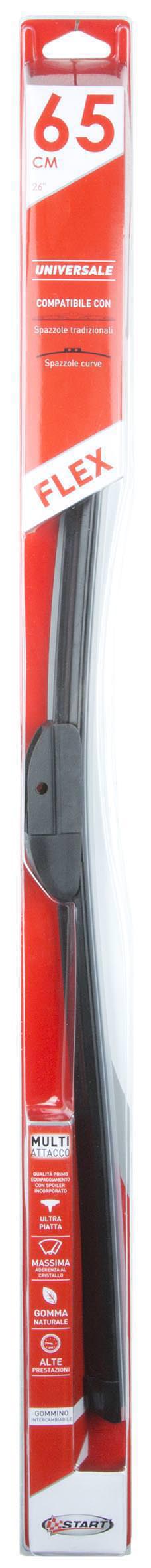 Spazzola tergicristallo Curva 65 cm-26" Universale per auto