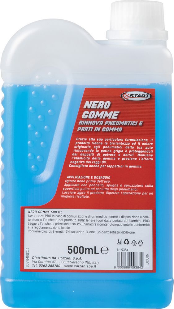 Liquido nero gomme effetto lucido 500ML - Image 4