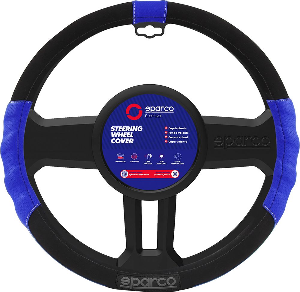 Coprivolante SPC1108 auto universale blu in poliestere 38cm