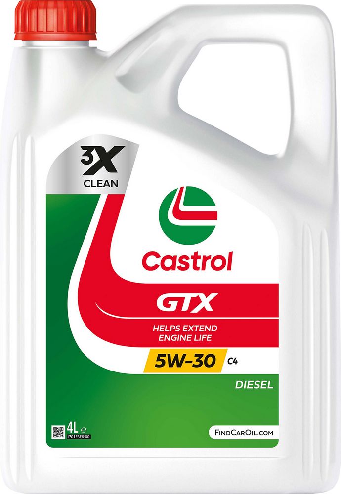 Olio sintetico lubrificante motore auto GTX 5W30 C4 4L Oil
