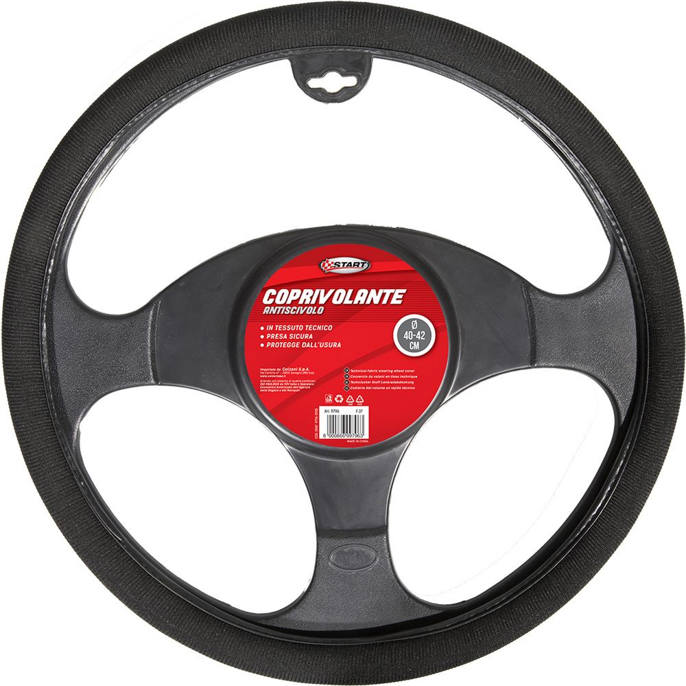 Coprivolante auto in tessuto tecnico antiscivolo diam. 40-42 cm