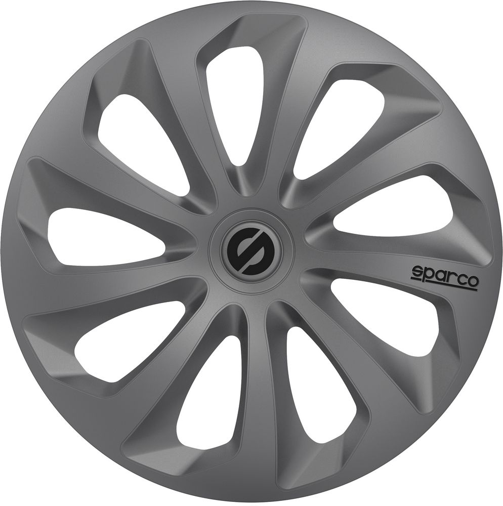 Borchie Sicilia set universale copricerchi completo auto grigio 16 pollici
