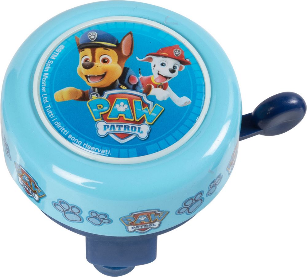 Campanello bicicletta in metallo azzurro Paw patrol boy