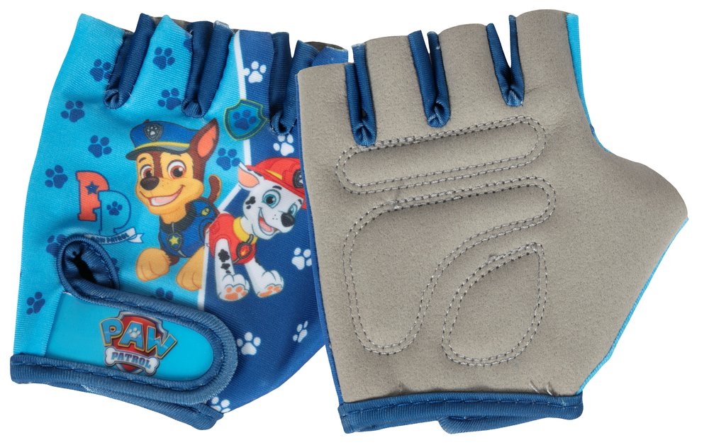 Coppia guanti bici senza dita Paw Patrol boy