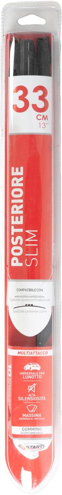 Spazzola tergi Slim posteriore 33 cm - 13 pollici universale