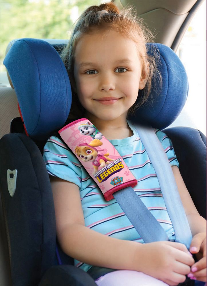 Passacintura bambina da viaggio soft auto rosa - Image 3