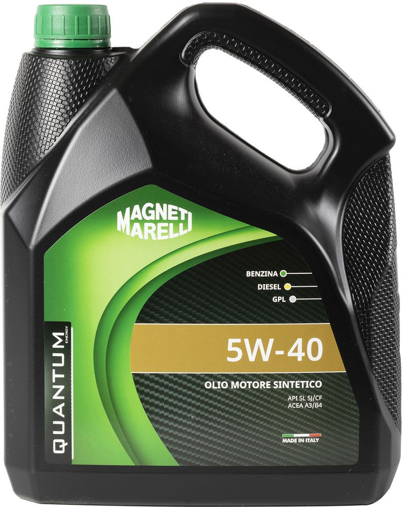 Quantum Energy Olio Marelli 5W40 Sintetico 4L Protezione Motore