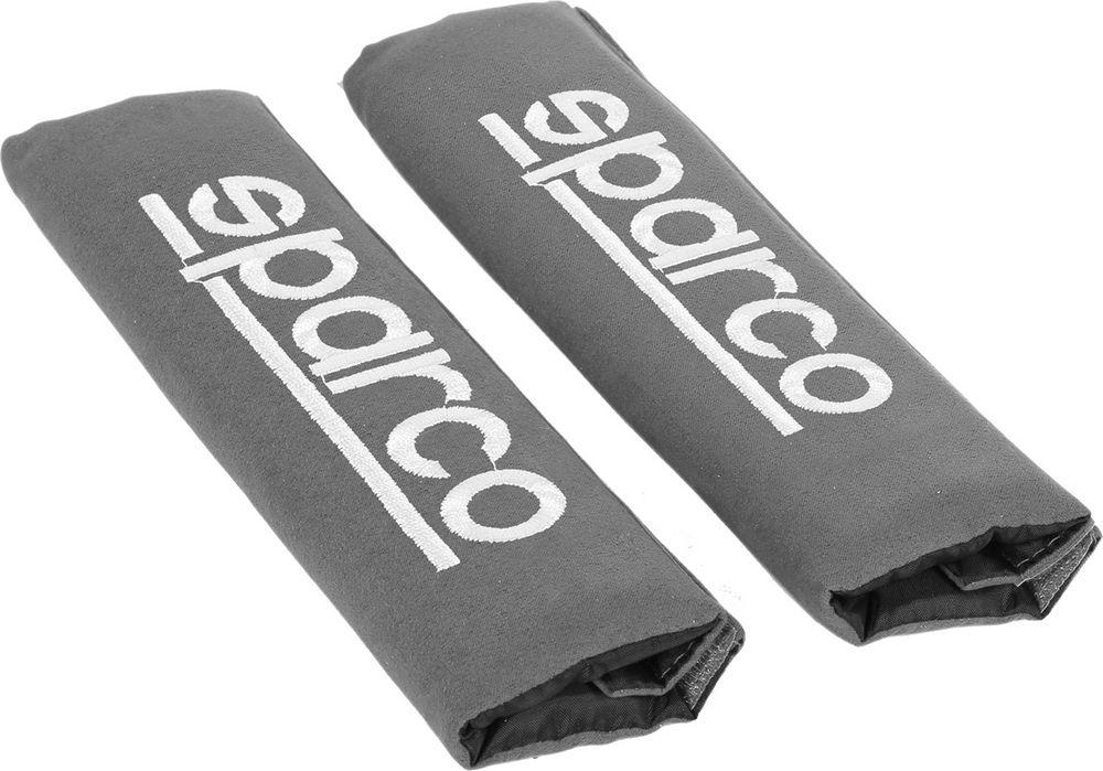 Set 2 pezzi di cuscinetti passacintura SPC1204 universali per auto grigi