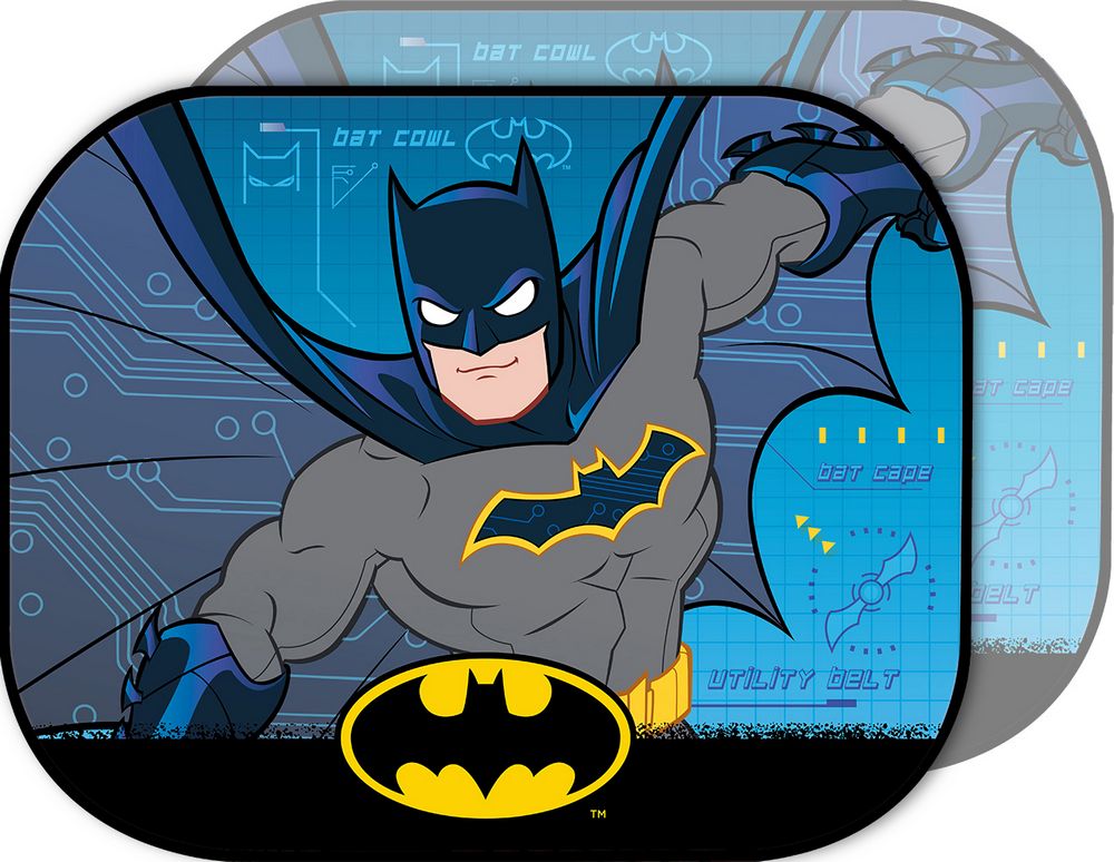 Tendine auto Batman 44x35 cm – Parasole laterale DC Comics bambini