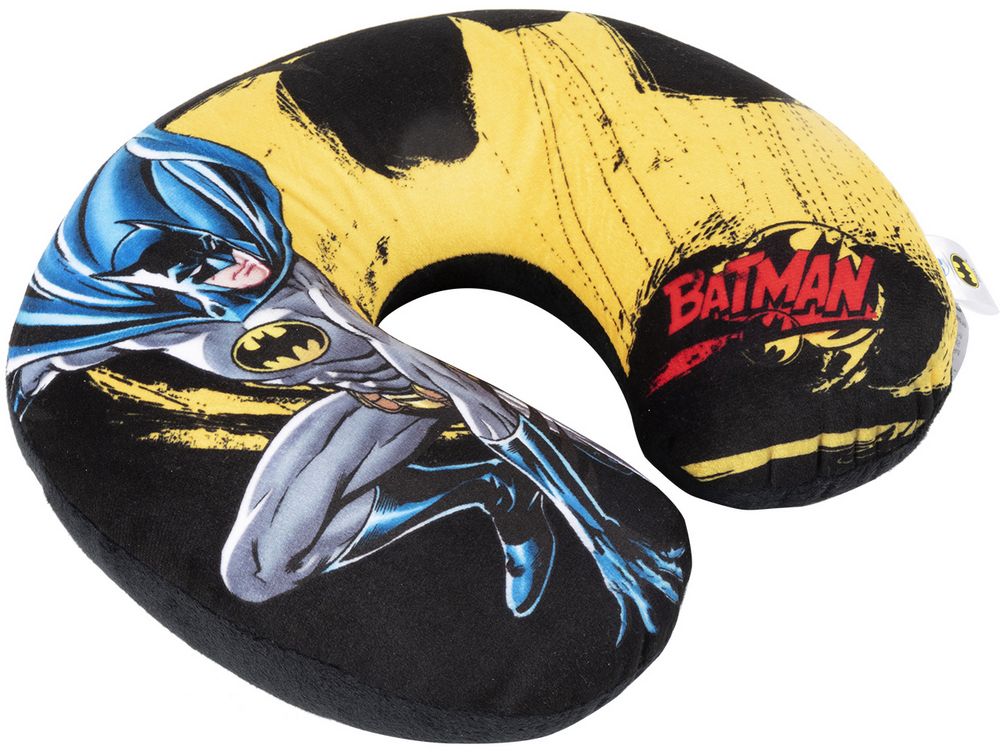 Cuscino collo da viaggio auto morbido Batman Bambino supereroi - Image 3