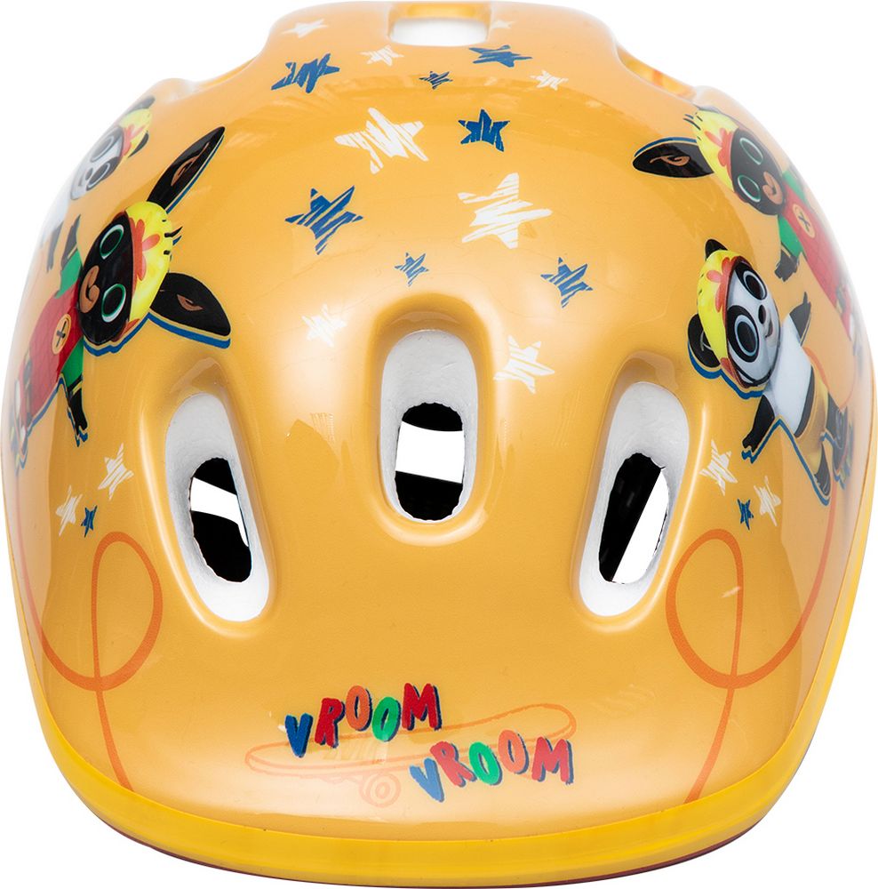 Casco ciclo bambino coniglietto Bing bici bicicletta 44 -48 cm protezione giallo - Image 4