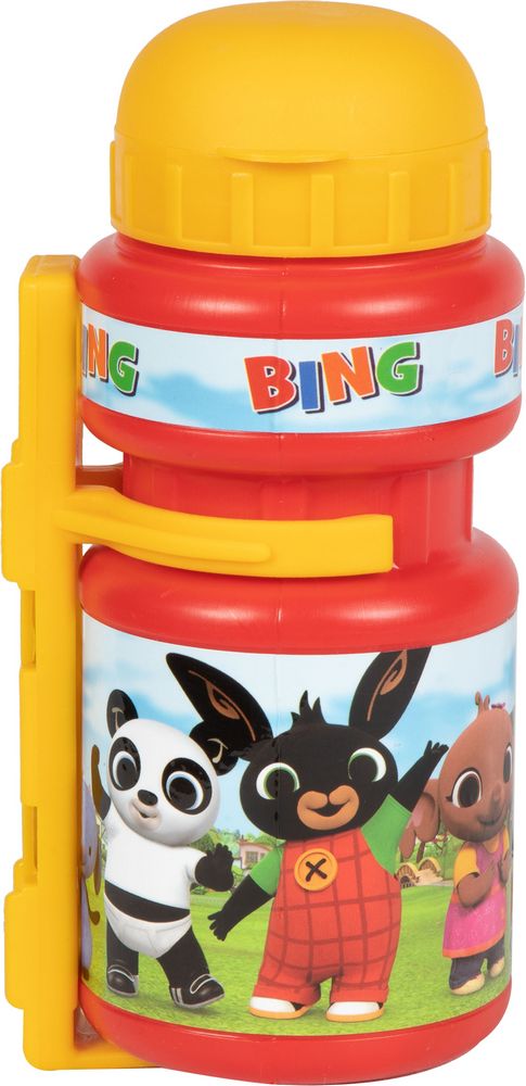 Borraccia ciclo Bing bici bambino 350 ml rosso/arancio