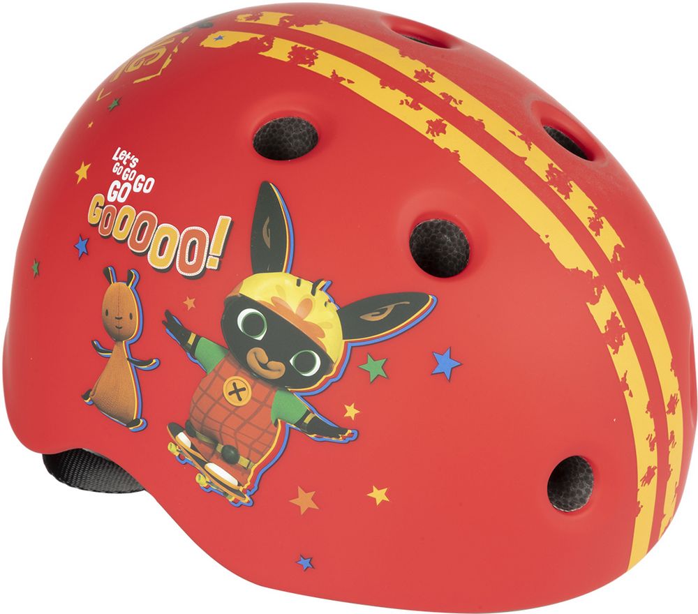 Casco street ciclo-skateboard bambino coniglietto Bing 48 -52 cm protezione rosso - Image 3