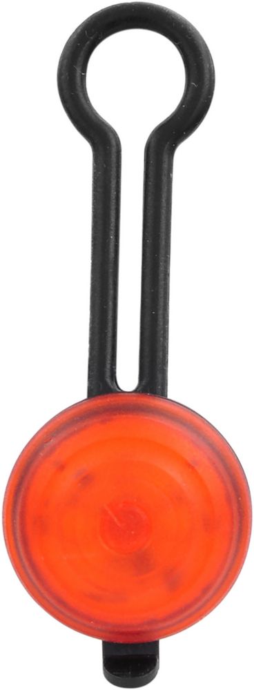 On Bike fanalini microlampade tonde bicicletta di colore Rosso con doppia funzione