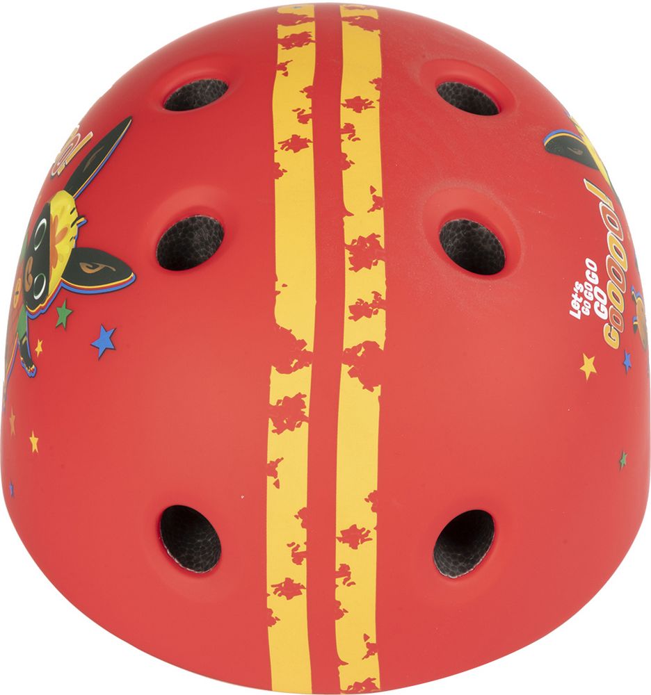 Casco street ciclo-skateboard bambino coniglietto Bing 48 -52 cm protezione rosso - Image 4