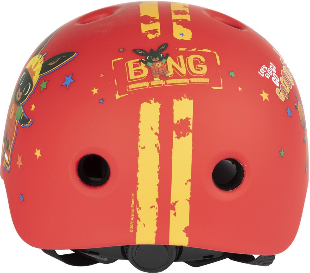 Casco street ciclo-skateboard bambino coniglietto Bing 48 -52 cm protezione rosso - Image 5