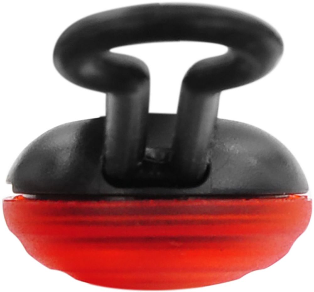 On Bike fanalini microlampade tonde bicicletta di colore Rosso con doppia funzione - Image 4