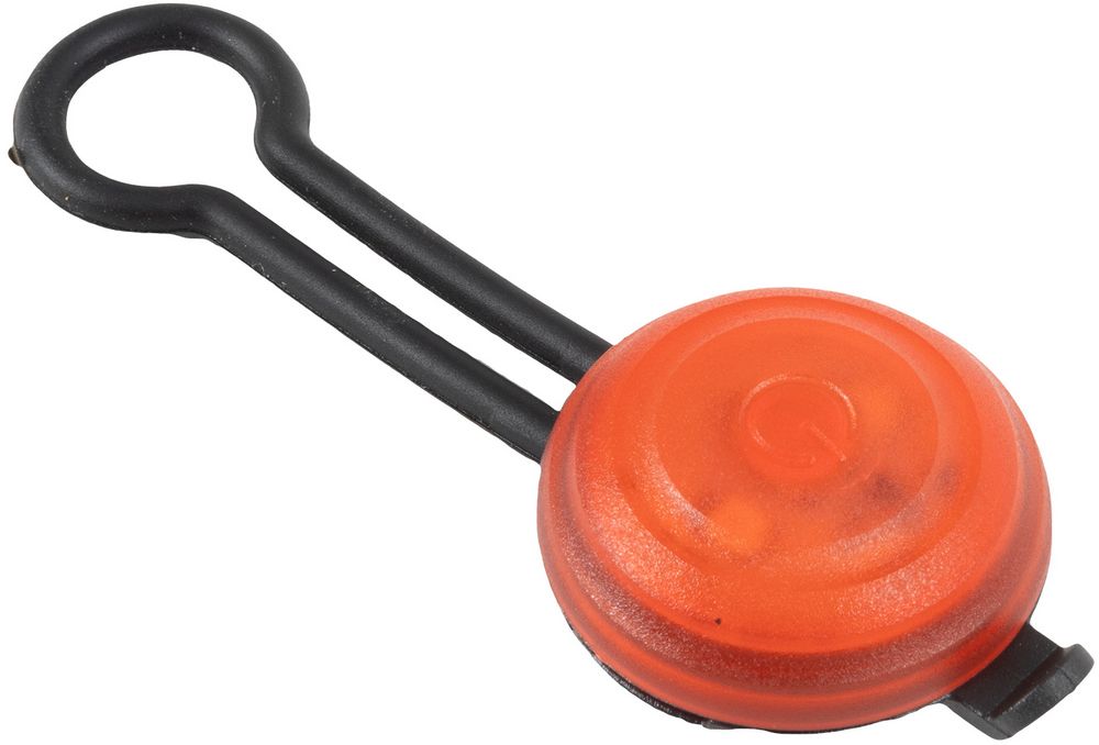 On Bike fanalini microlampade tonde bicicletta di colore Rosso con doppia funzione - Image 6