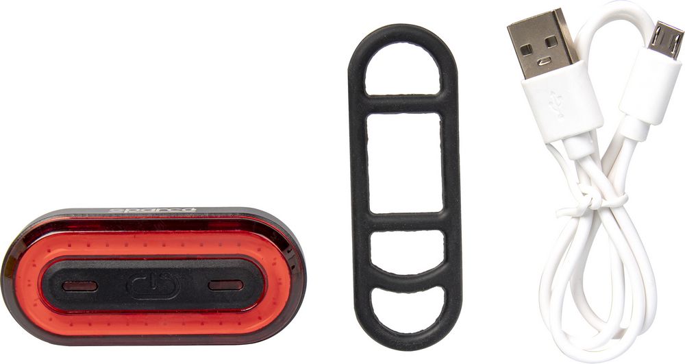 Fanalino posteriore per bicicletta in alluminio e silicone Sparco - Image 3