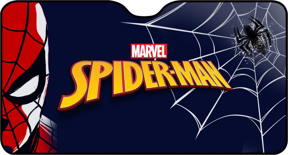 Parasole auto Spider-Man 130x70 cm – Protezione parabrezza Marvel
