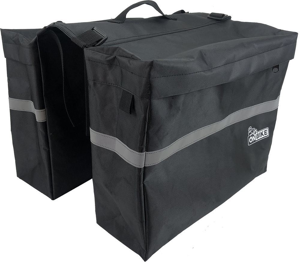 ON BIKE Borsa Doppia Bici Posteriore 23 Litri Impermeabile