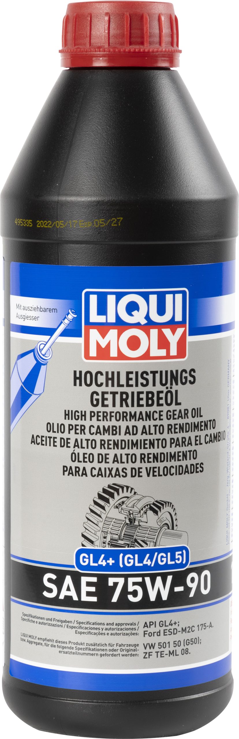 Olio per cambi ad alto rendimento (GL4+) SAE 75W-90