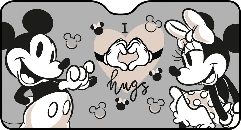 Parasole auto Mickey Mouse 130x70 cm – Disney Topolino e Minnie