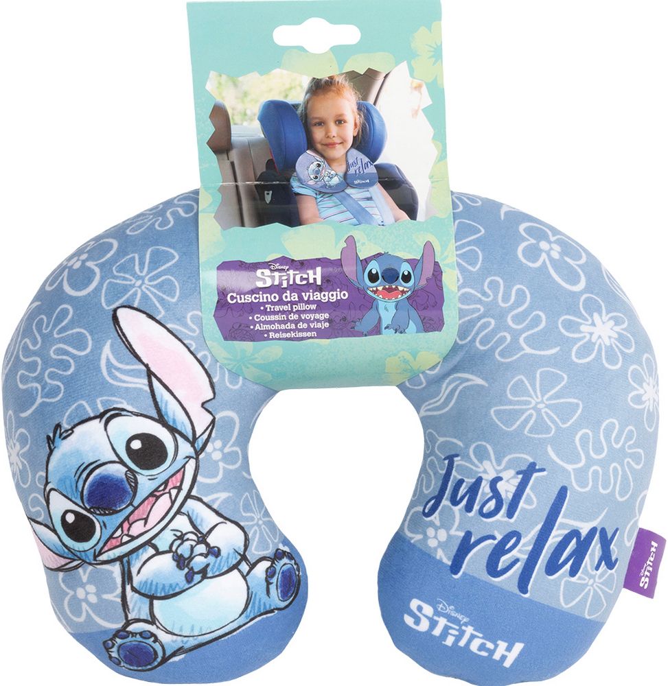 Cuscino per collo da Viaggio Cervicale in tessuto Stitch Bambini - Image 4