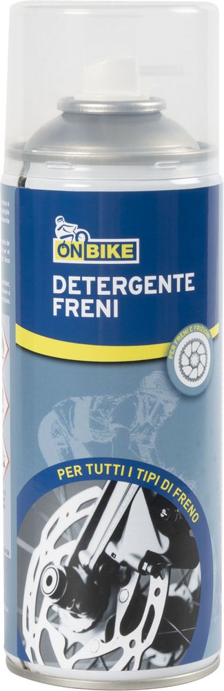 Detergente per freni spray 400 ml adatto per tutti i tipi di freno