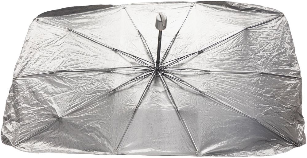Parasole a Ombrello per autovetture -facile da utilizzare - tessuto argento isolante