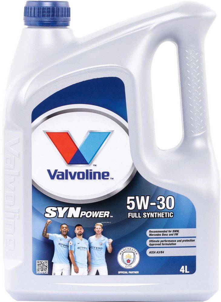 Olio Motore SYNPower 5W-30 4L Lubrificante Auto Sintetico di Prima qualità.