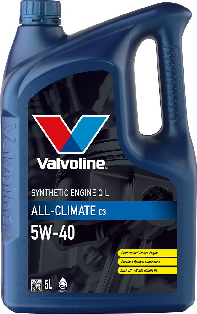 Olio Motore All-Climate C3 5W-40 5L Lubrificante Auto Sintetico di qualità.