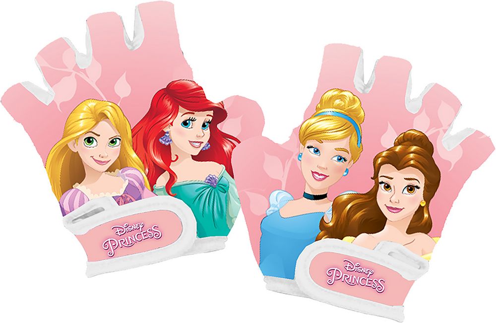 Guanti Disney Princess da bicicletta per bambina. Taglia XS ( 4-8 anni)
