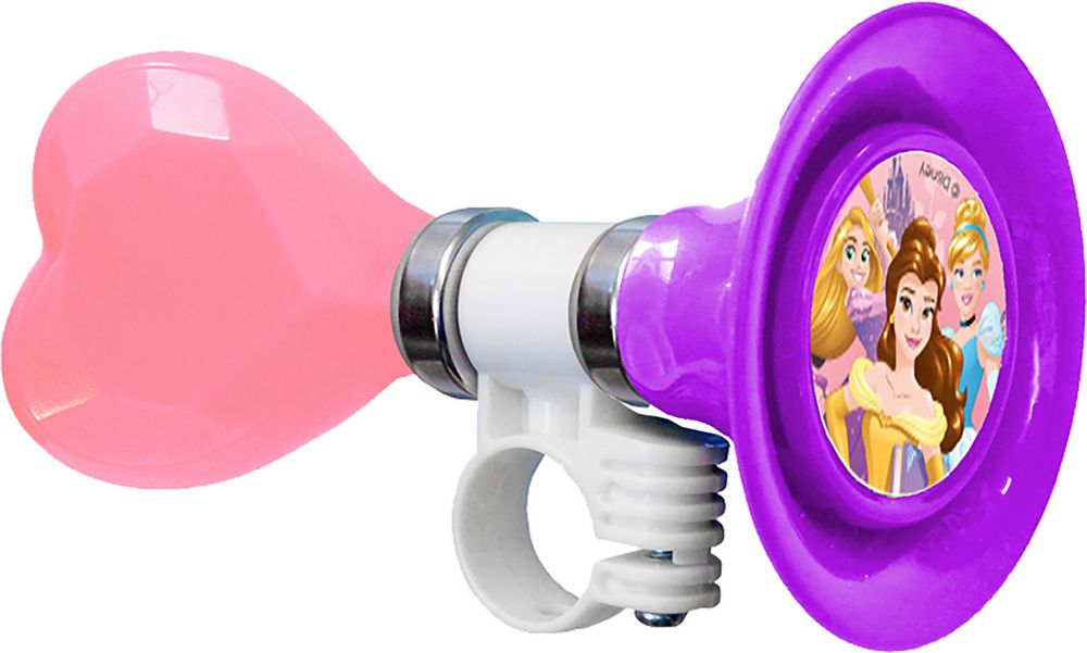 Trombetta Disney Principesse per bicicletta da bambina, colore rosa