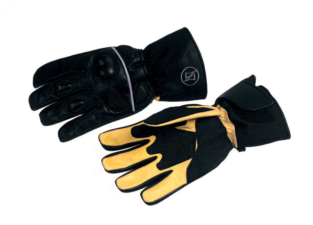 Guanti Bosto in pelle per moto taglia XL