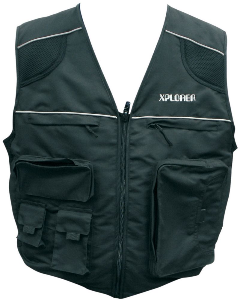 Gilet moto multitasche taglia XL